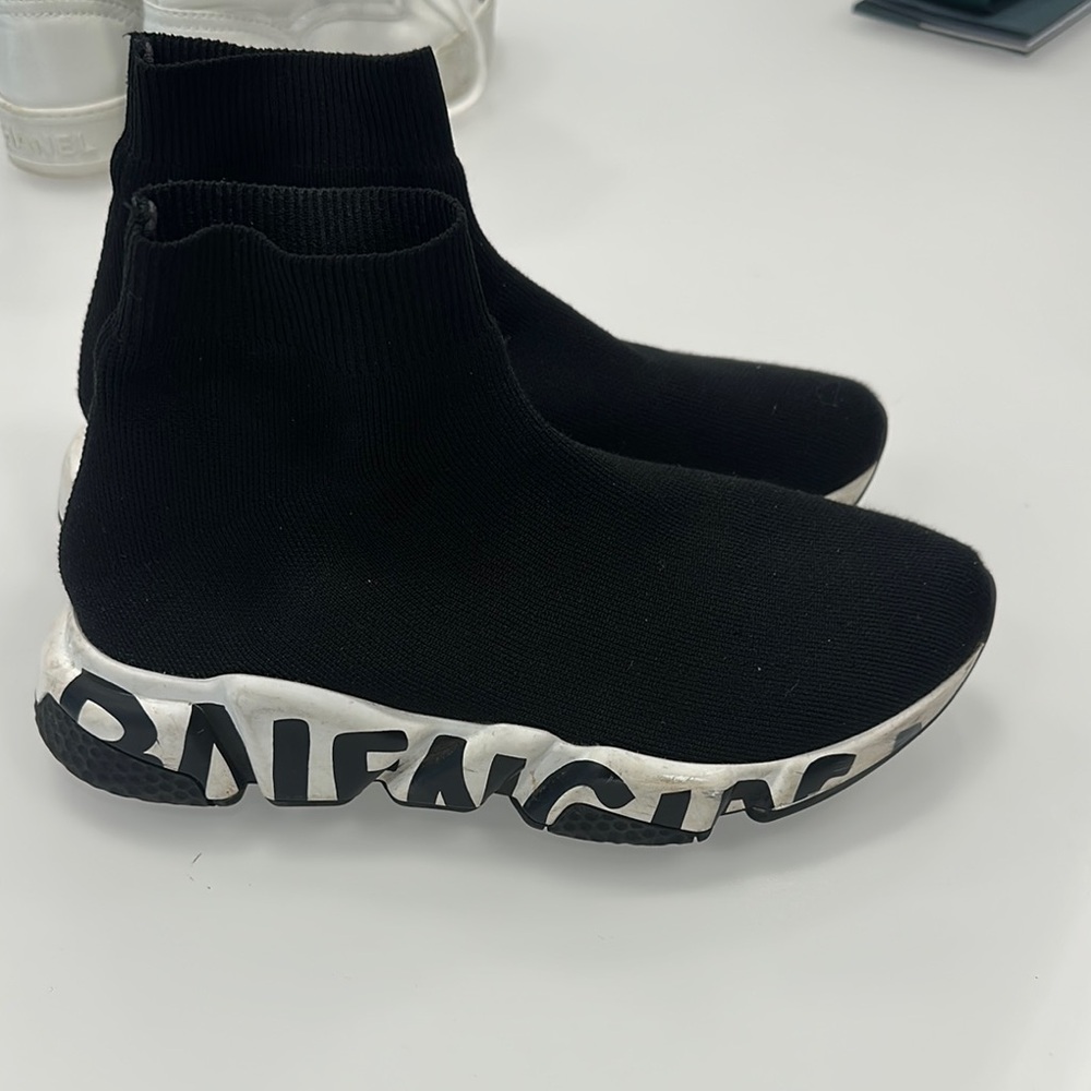 Balenciaga Black Speed Sneakers
